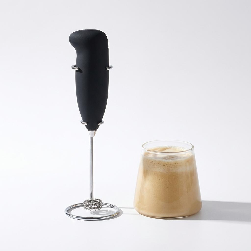 Portable Electric Milk Frother for Coffee & Latte - Image 2