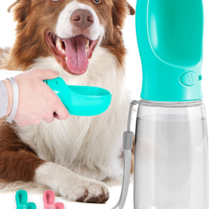Portable Dog Water Bottle – Leak Proof Travel Water Dispenser for Pets