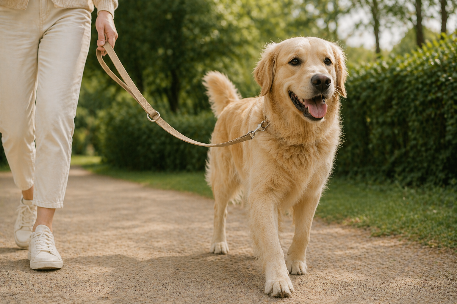 Adjustable Nylon Dog Leash with Metal Clip – Durable Walking Lead for Small to Large Dogs - Image 3