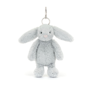 Bashful Silver Bunny Bag Charm